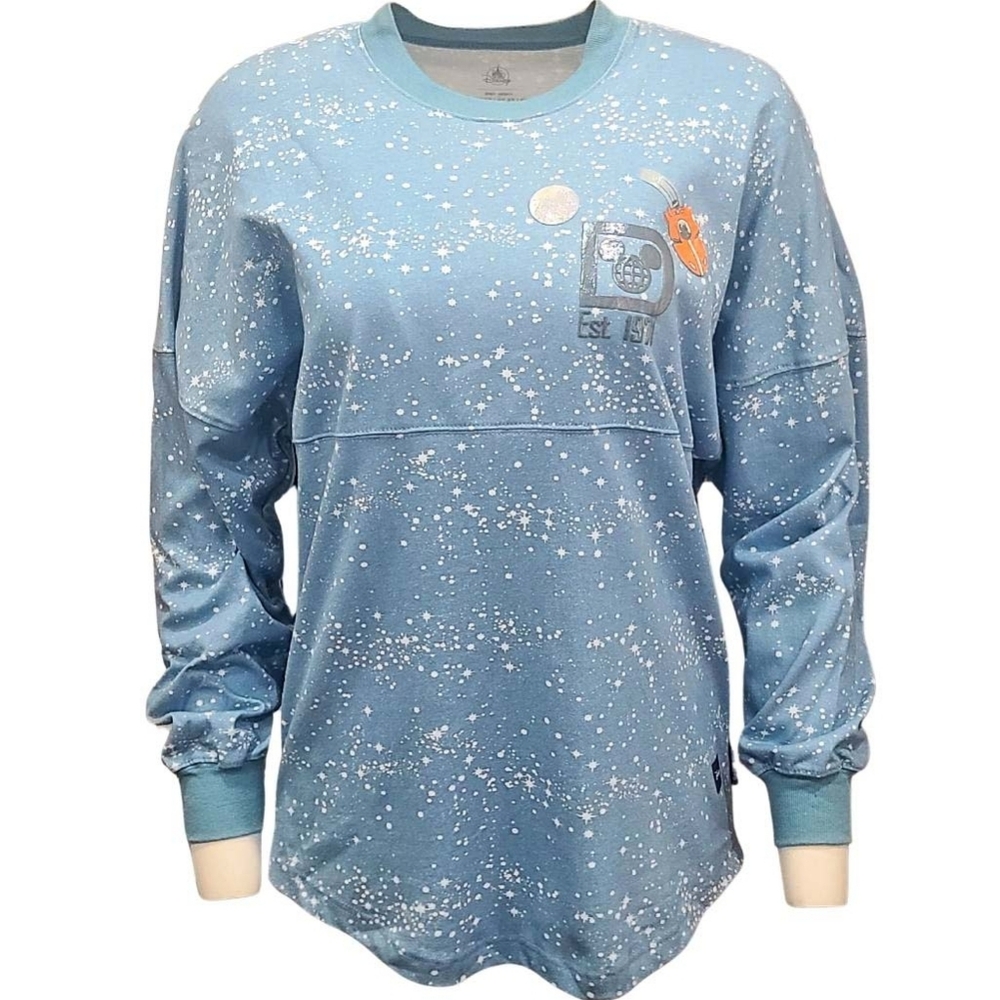 Disney Parks Tomorrowland Blue Spirit Jersey '24 Magic Kingdom -  Large